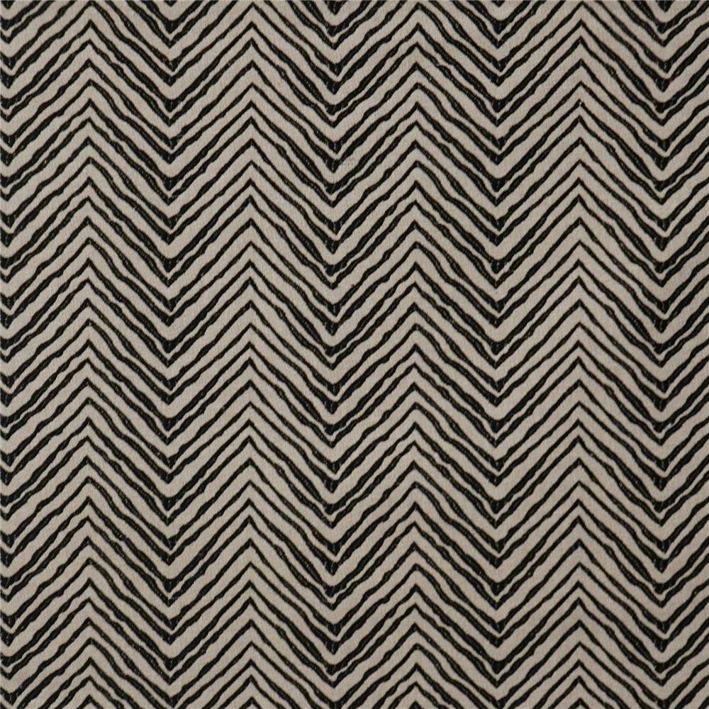 JF Fabrics ANGOLA 99J6621 Fabric in Black; Creme; Beige