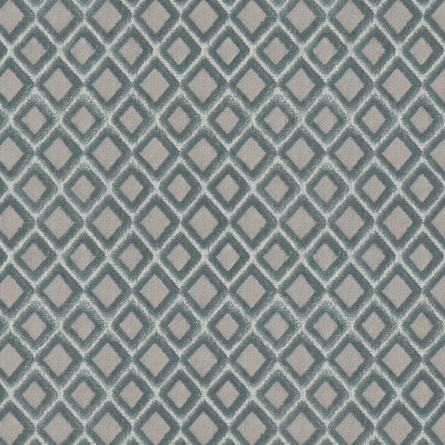 JF Fabric ASSEMBLE-65 Color Concepts Silver Sage Two Colour Diamond Fabric
