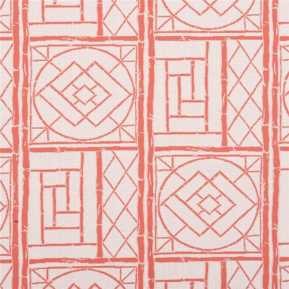 JF Fabrics BACALL-42 Asian Inspired Geometric Upholstery Fabric