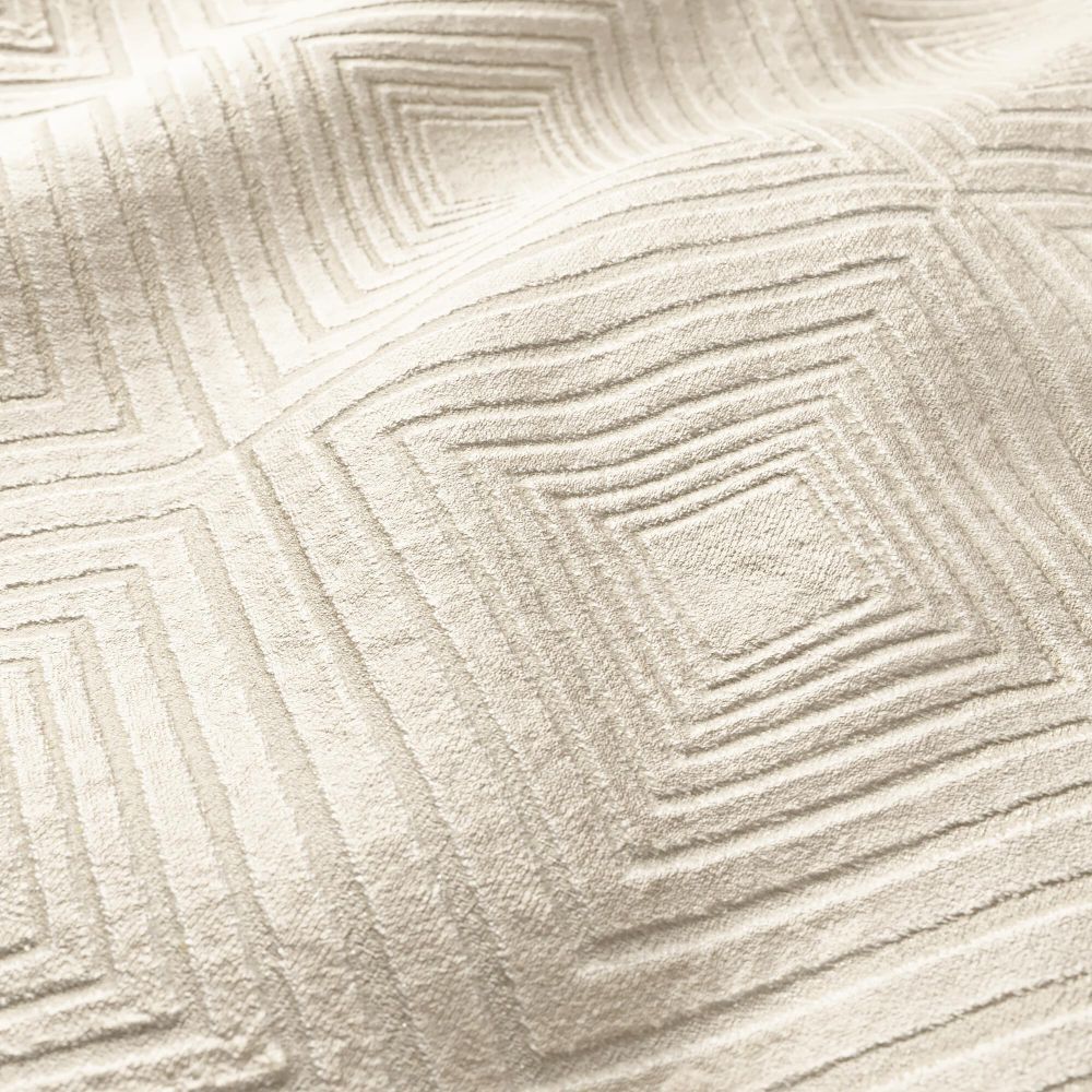 JF Fabrics BASH 91J9181 Upholstery Fabric in Cream, Off-White