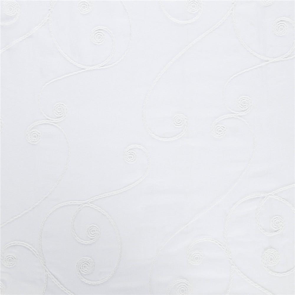 JF Fabrics BASTILLE 92J7281 Fabric in White
