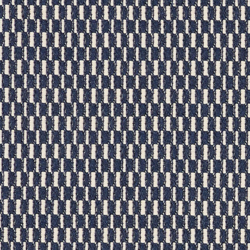 JF Fabrics BECKETT 69J9421 Fabric in Blue/ White
