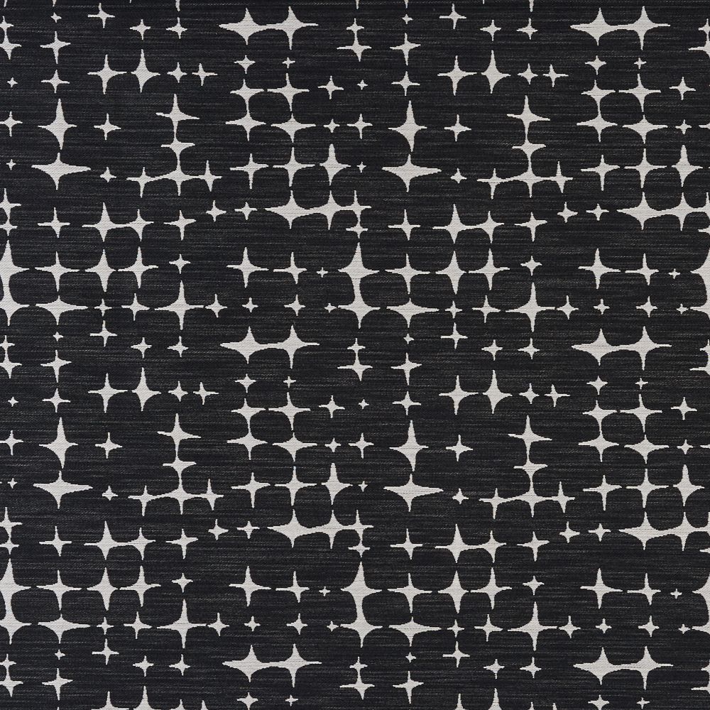 JF Fabrics BLINK 98J8911 Crypton Series 1 Modern Fabric in Black / White