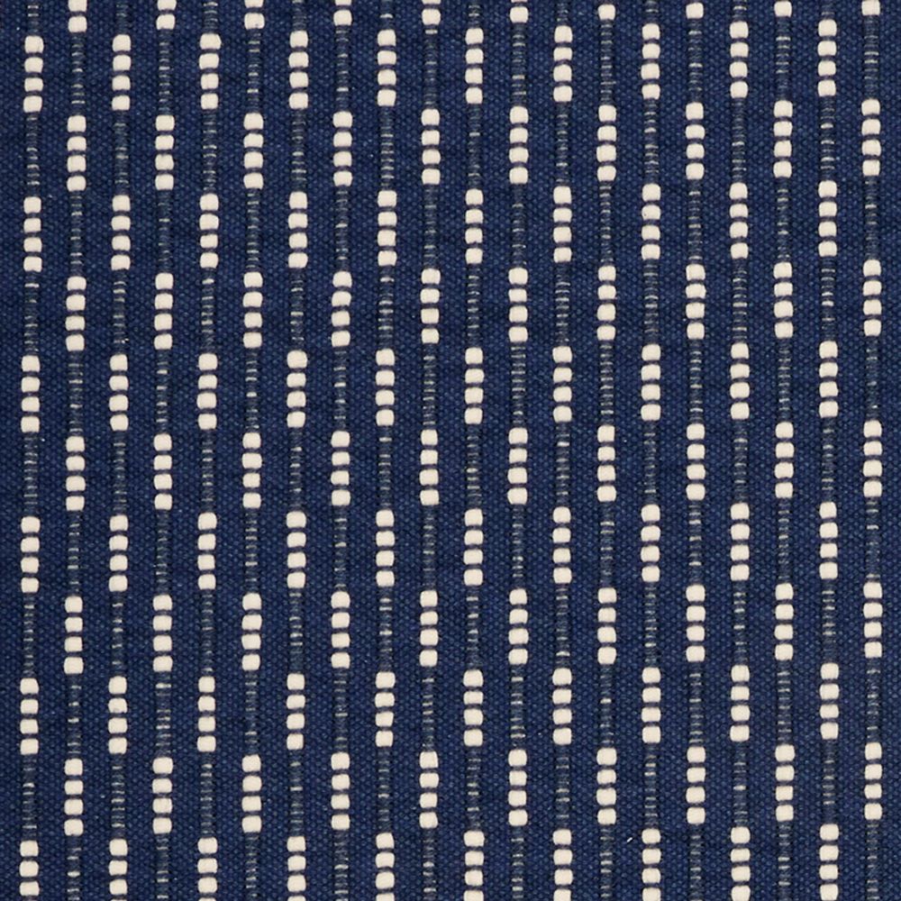 JF Fabrics BONDI 69J9421 Fabric in Blue/ White