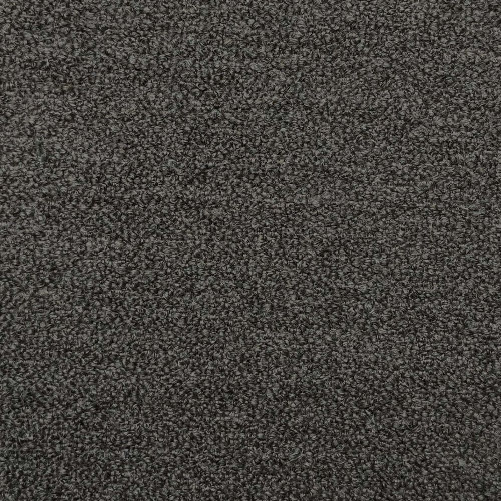 JF Fabrics BOUCLETTE 98SJ102 Fabric in Grey, Charcoal