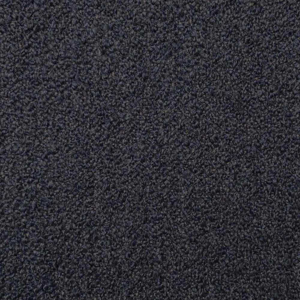JF Fabrics BOUCLETTE 99SJ102 Fabric in Blue, Navy, Charcoal