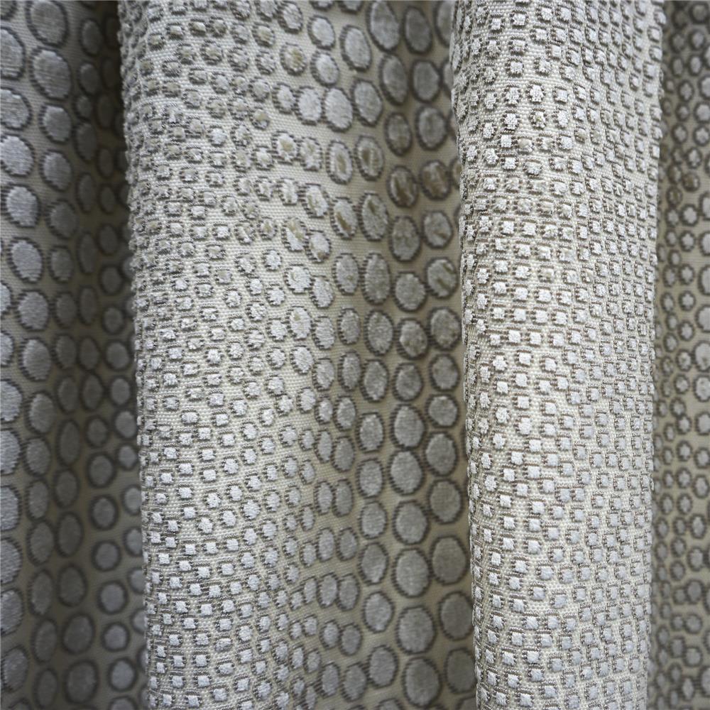 JF Fabrics CHEETAH 93SJ101 Fabric in Creme; Beige; Grey; Silver