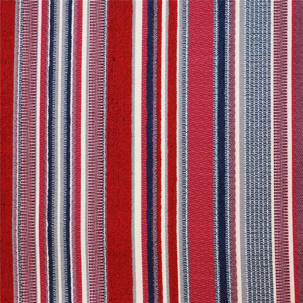 JF Fabric CHRISTOPHER 47J6811 Fabric in Burgundy,Red