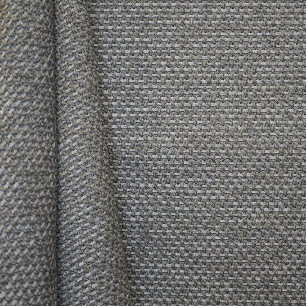 JF Fabric CHUNKY 37SJ102 Fabric in Brown, Taupe