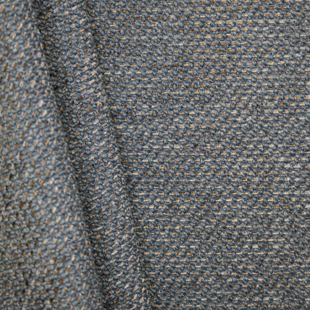 JF Fabric CHUNKY 97SJ102 Fabric in Grey, Brown