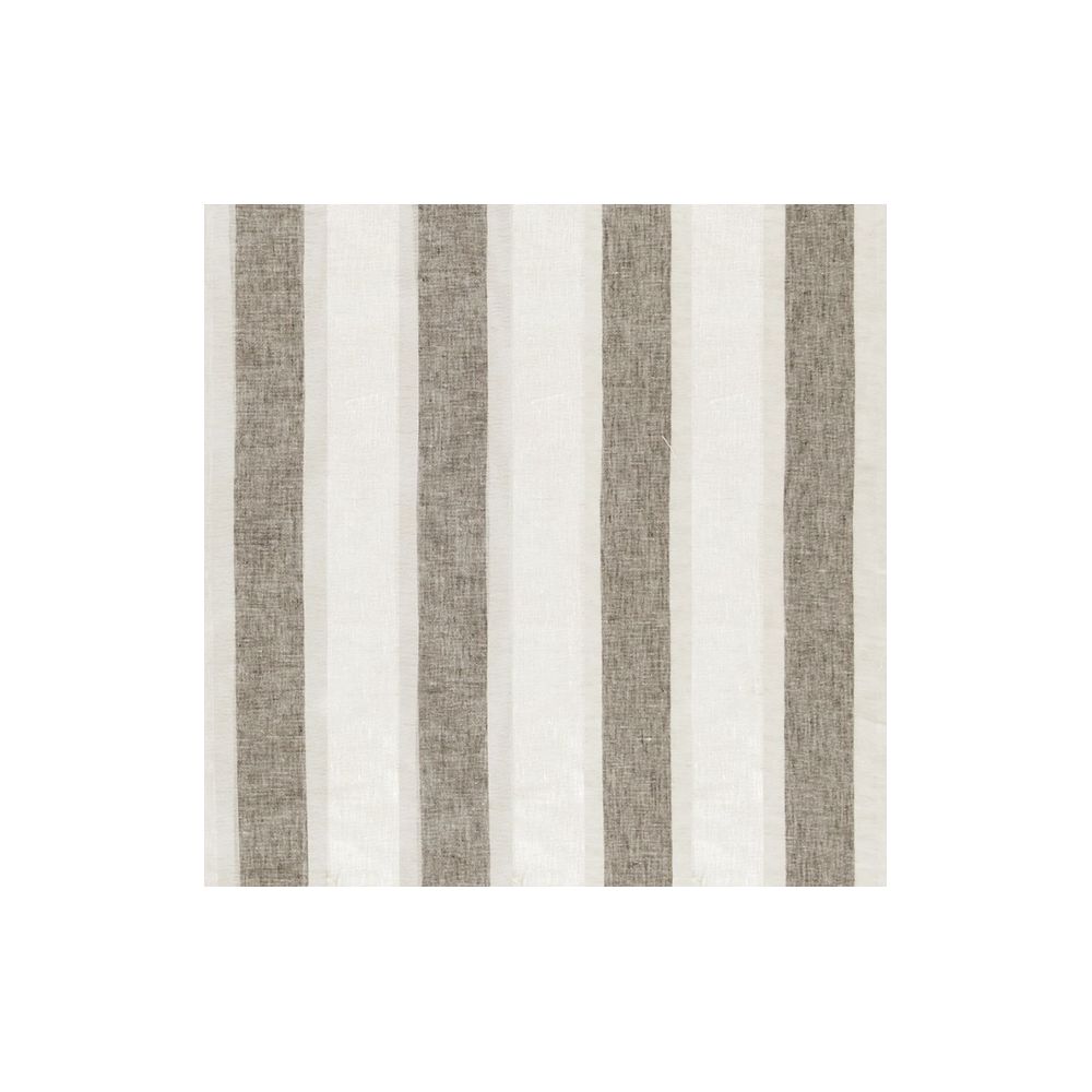 JF Fabrics COCONUT-97 Wide Width Striped Linen Sheer Drapery Fabric