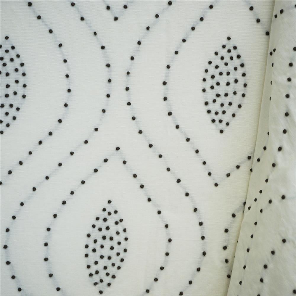 JF Fabrics COLETTE 93SJ101 Fabric in Brown; Creme; Beige; Offwhite