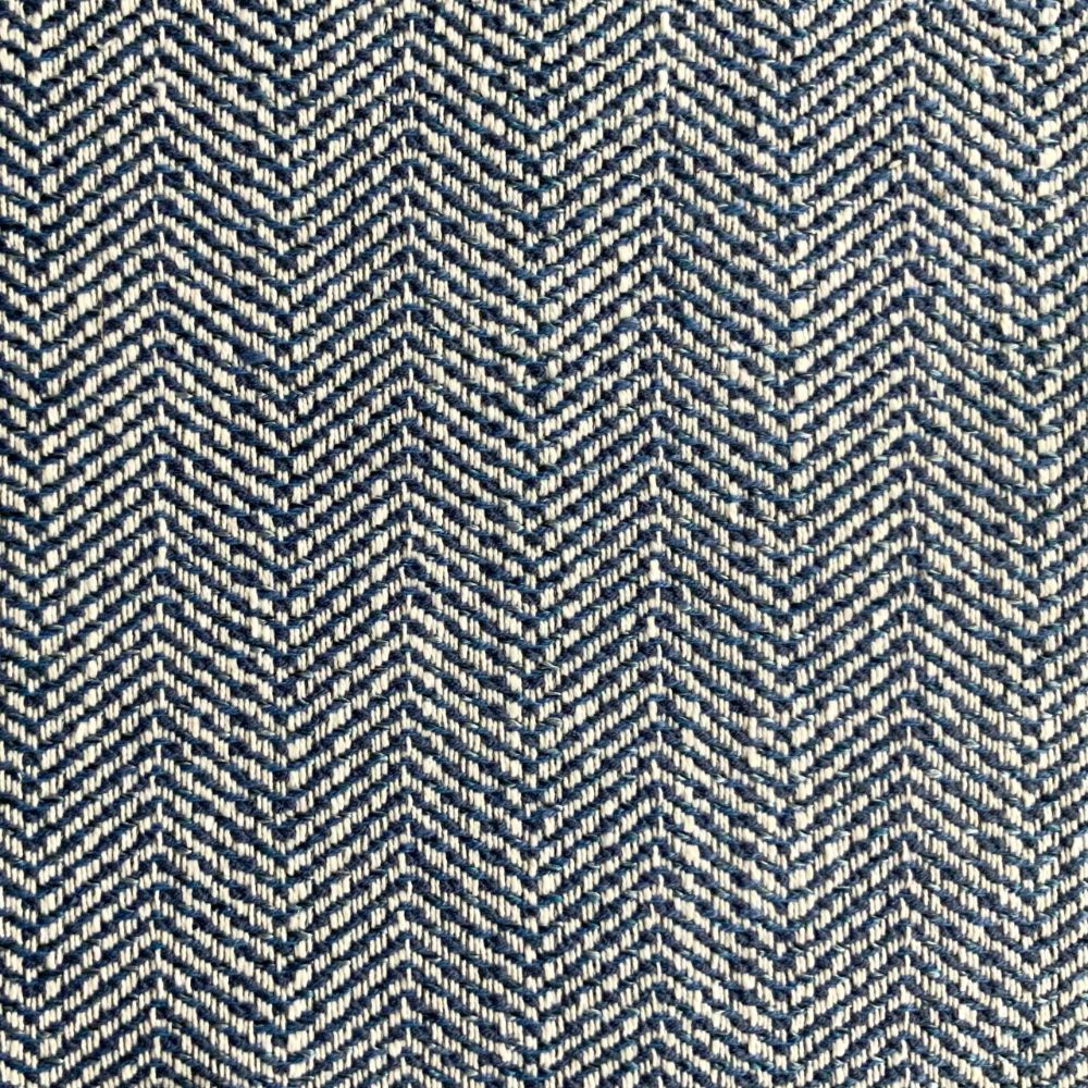 JF Fabrics COMPASS 68J9211 Fabric in Blue, White
