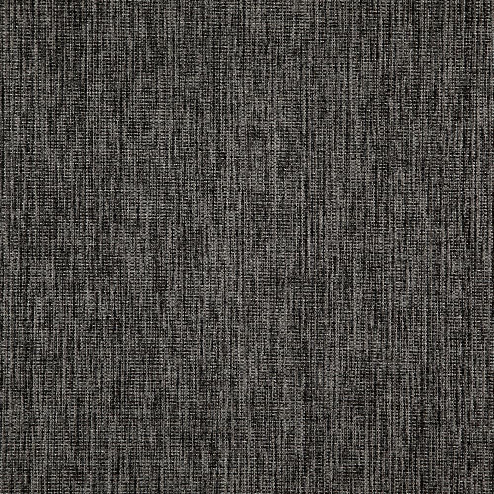JF Fabrics COURT 97J8321 Fabric in Black; Grey; Silver