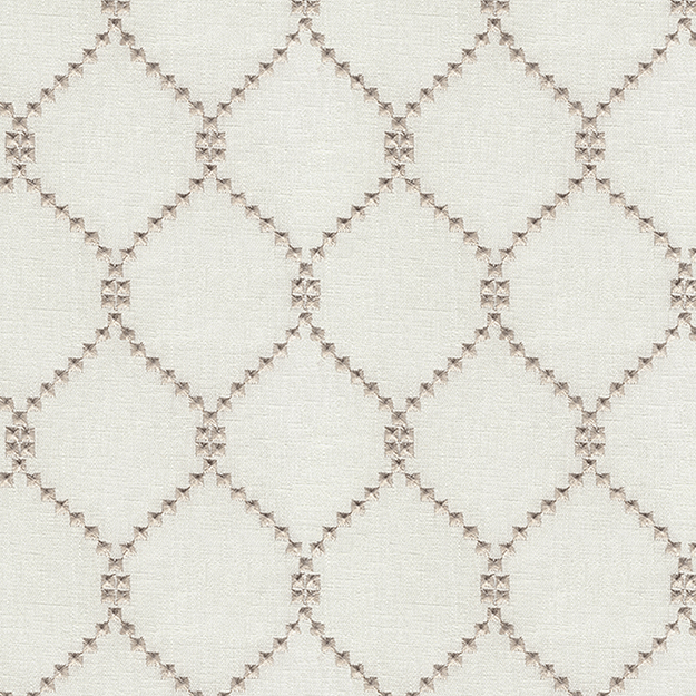 JF Fabric DEMI-31 Color Concepts Silver Sage Emboidered Diamond Fabric