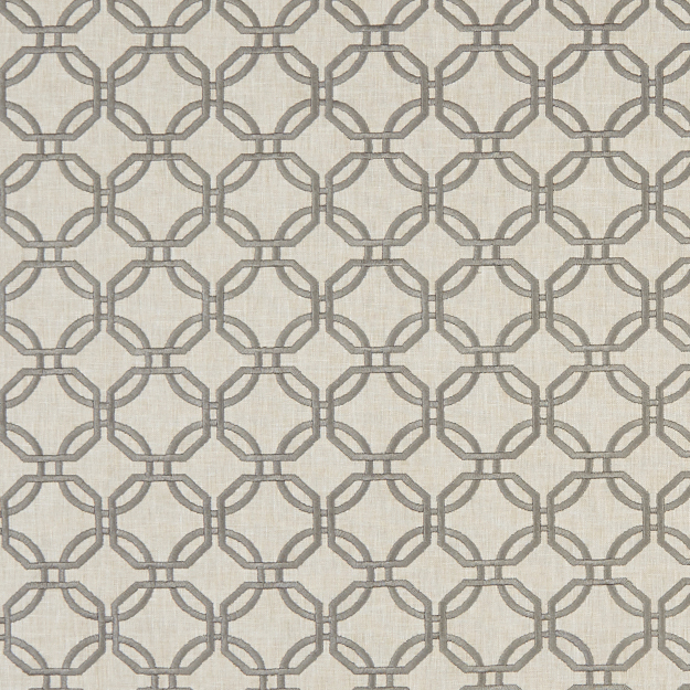 JF Fabric DENIER 93J8201 Fabric in Grey,Silver