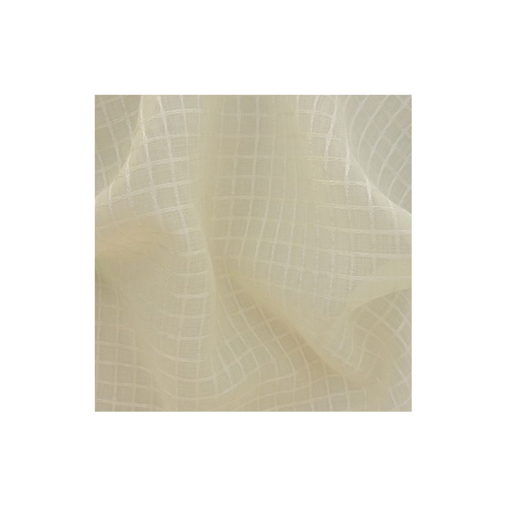 JF Fabrics ELISE-13 Sheer Check Drapery Fabric
