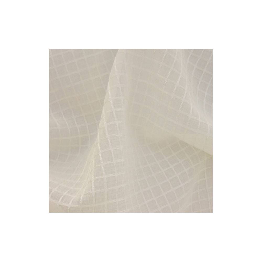 JF Fabrics ELISE-91 Sheer Check Drapery Fabric