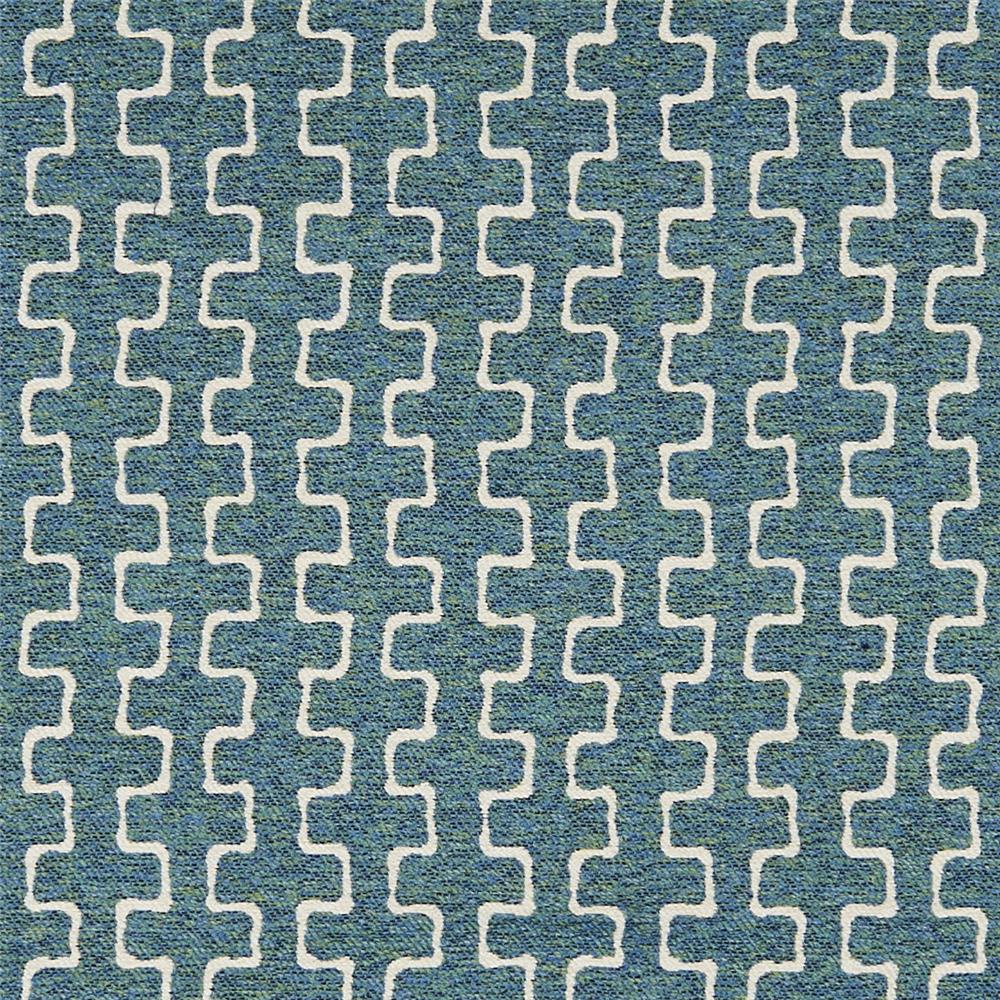 JF Fabrics EXPEDITION 67J8401 Fabric in Blue