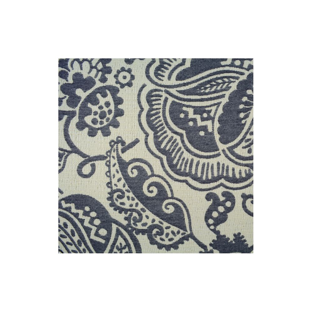 JF Fabric GARDEN 68J6581 Fabric in Blue,Creme,Beige,Offwhite,White
