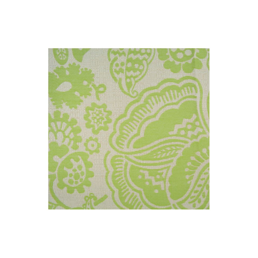 JF Fabric GARDEN 75J6581 Fabric in Creme,Beige,Green,Offwhite