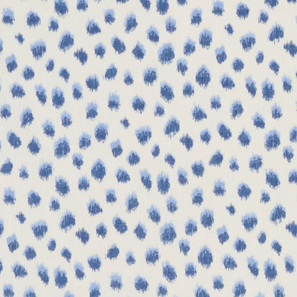 JF Fabrics GEMMA 69J9431 Fabric in Blue, White
