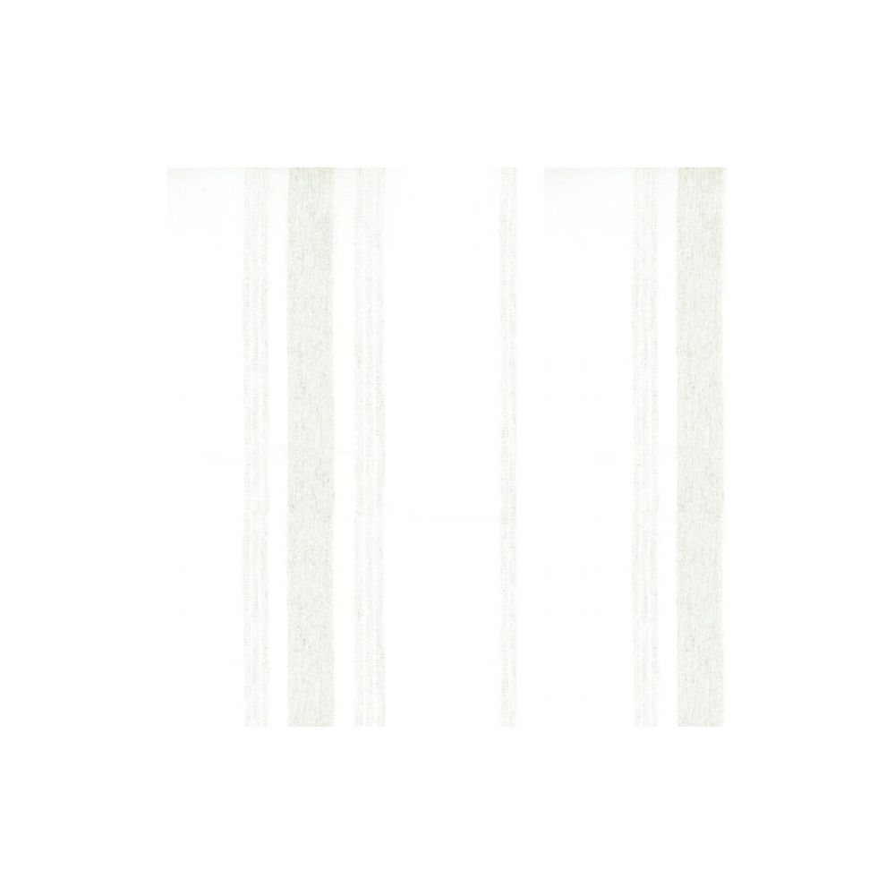 JF Fabrics GETAWAY-33 Wide Width Striped Linen Sheer Drapery Fabric