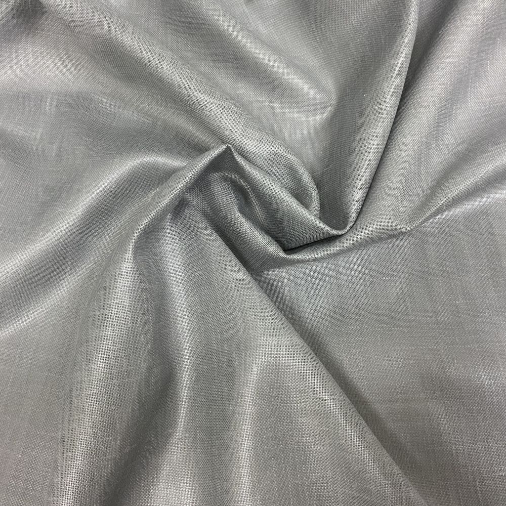 JF Fabrics GLAZE 95J8831 Drapery Fabric in Gray