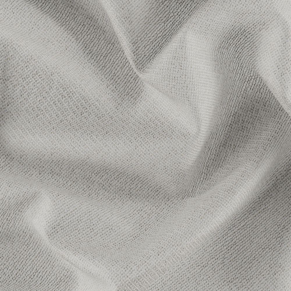 JF Fabric HAPPY 93J9001 Fabric in White, Grey