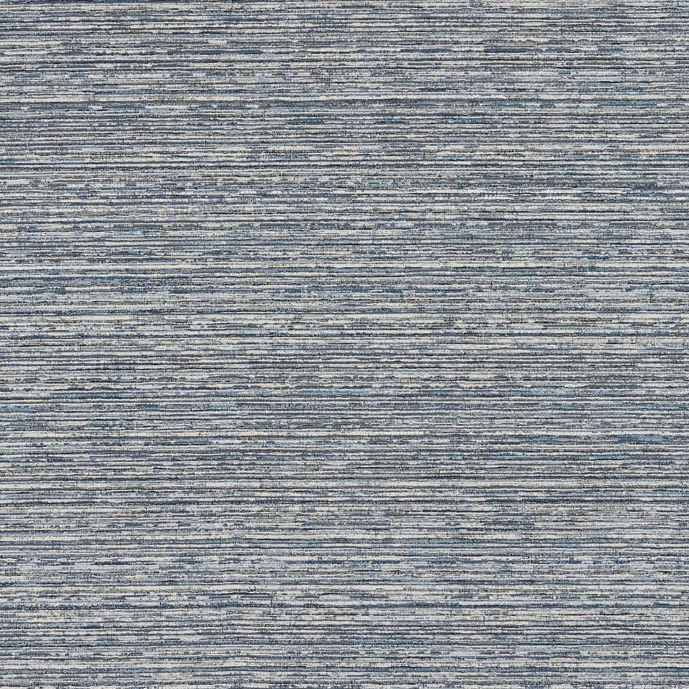 JF Fabrics INTERLOOP 68J8921 Velocity Crypton Home Texture Fabric in Blue / Grey / White / Cream