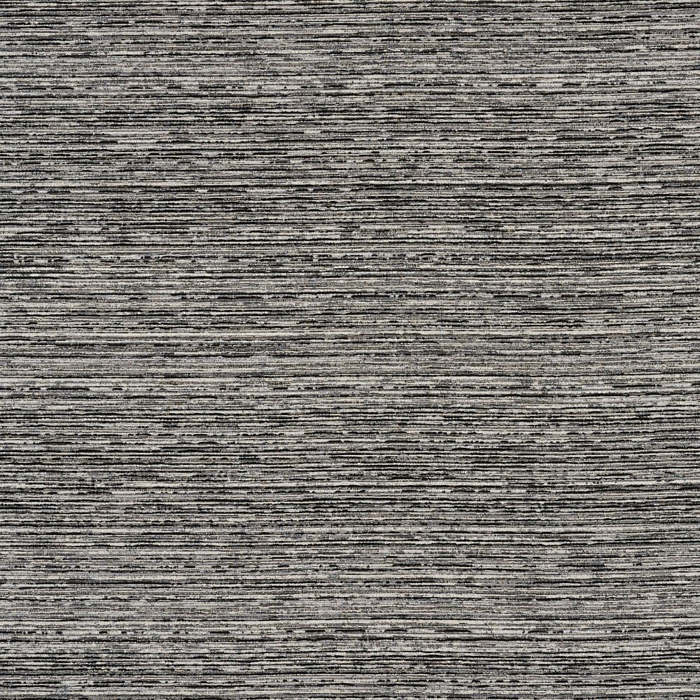 JF Fabrics INTERLOOP 99J8921 Velocity Crypton Home Texture Fabric in Black / Grey / White