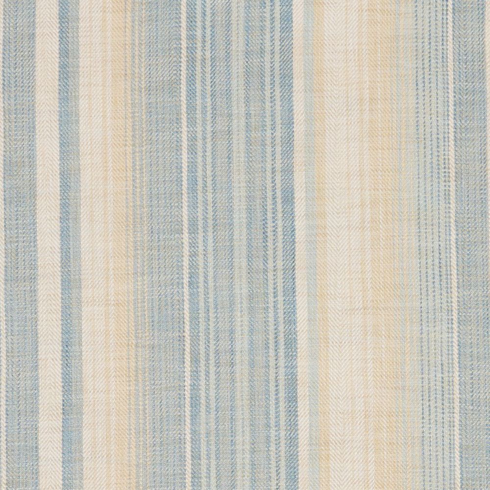 JF Fabric KINNEY 73J9431 Fabric in Blue, Beige, Yellow, Seafoam, Aqua
