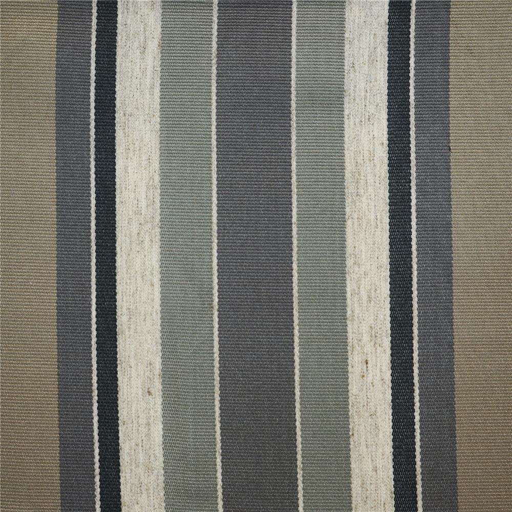 JF Fabrics KOLLER 98J6541 Fabric in Blue; Grey; Silver
