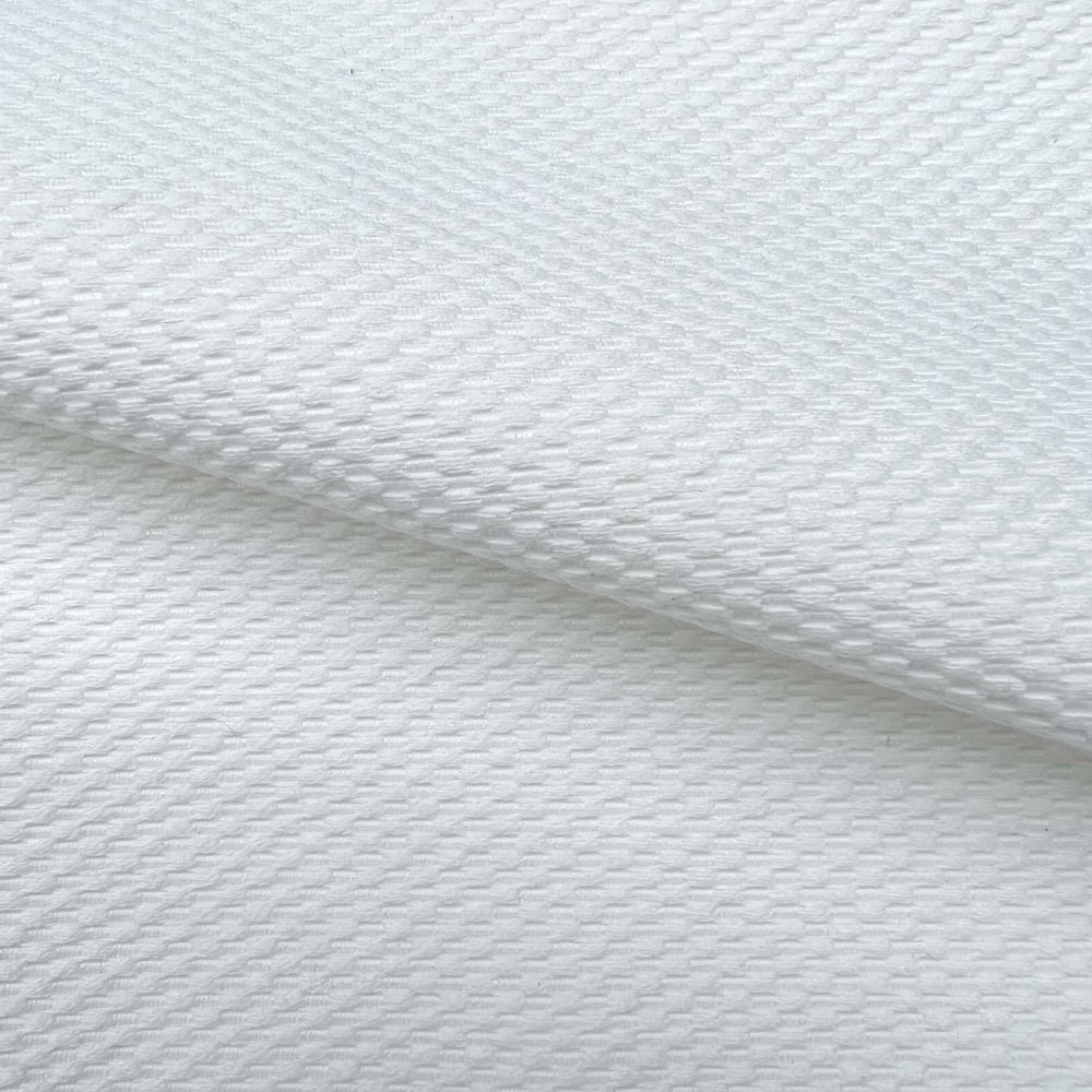 JF Fabrics LEISURE 91J9201 Fabric in White, Cream