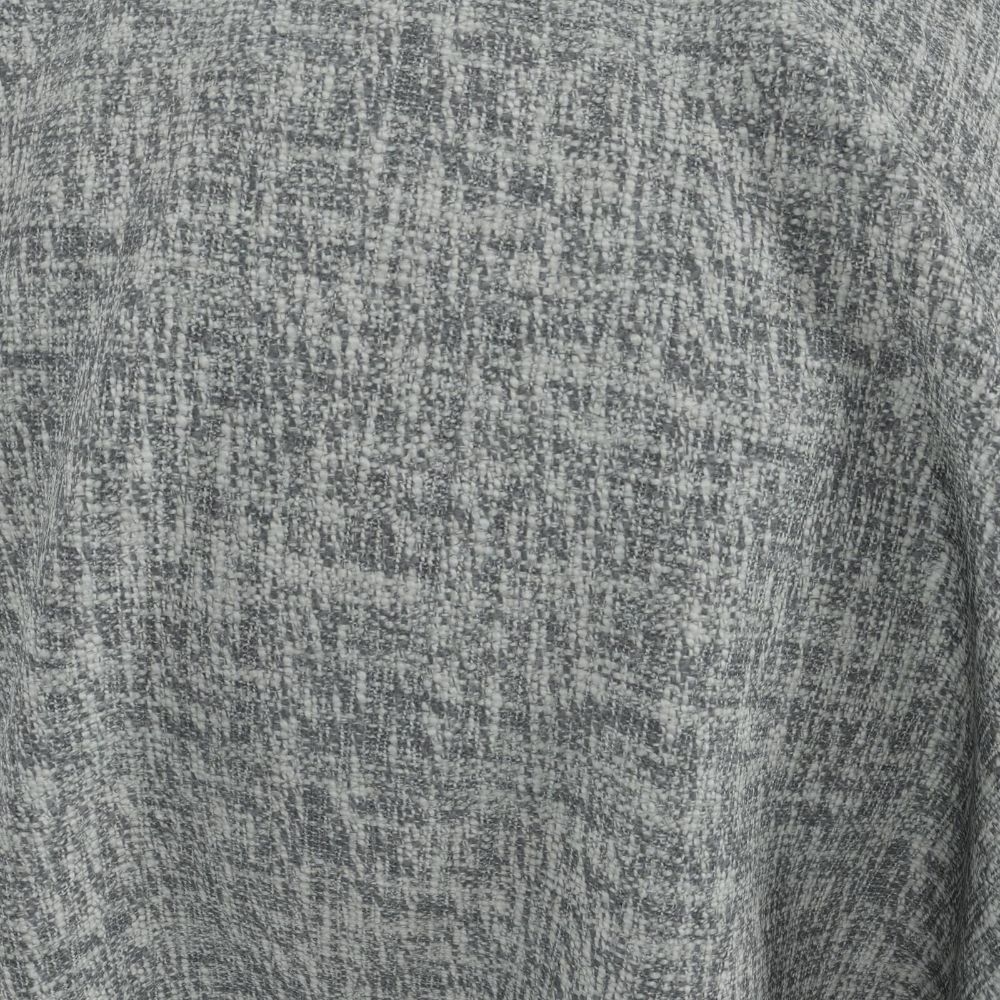 JF Fabrics LEON 97J9341 Fabric in Blue/ Grey