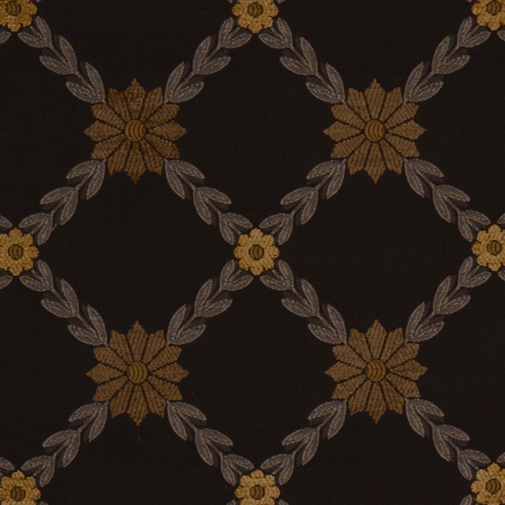 JF Fabrics LEWIS 99J5084 Upholstery Fabric in Black
