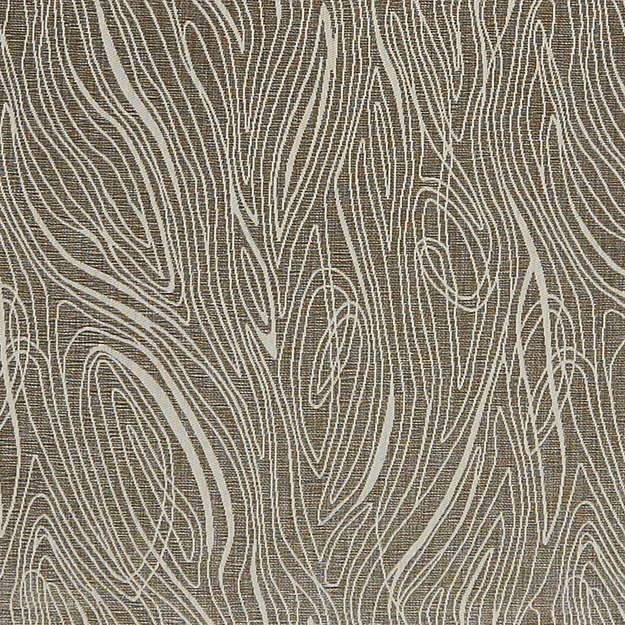 JF Fabrics LIONFISH-38 J7861 Chromium Book Woodgrain Pattern Upholstery Fabric