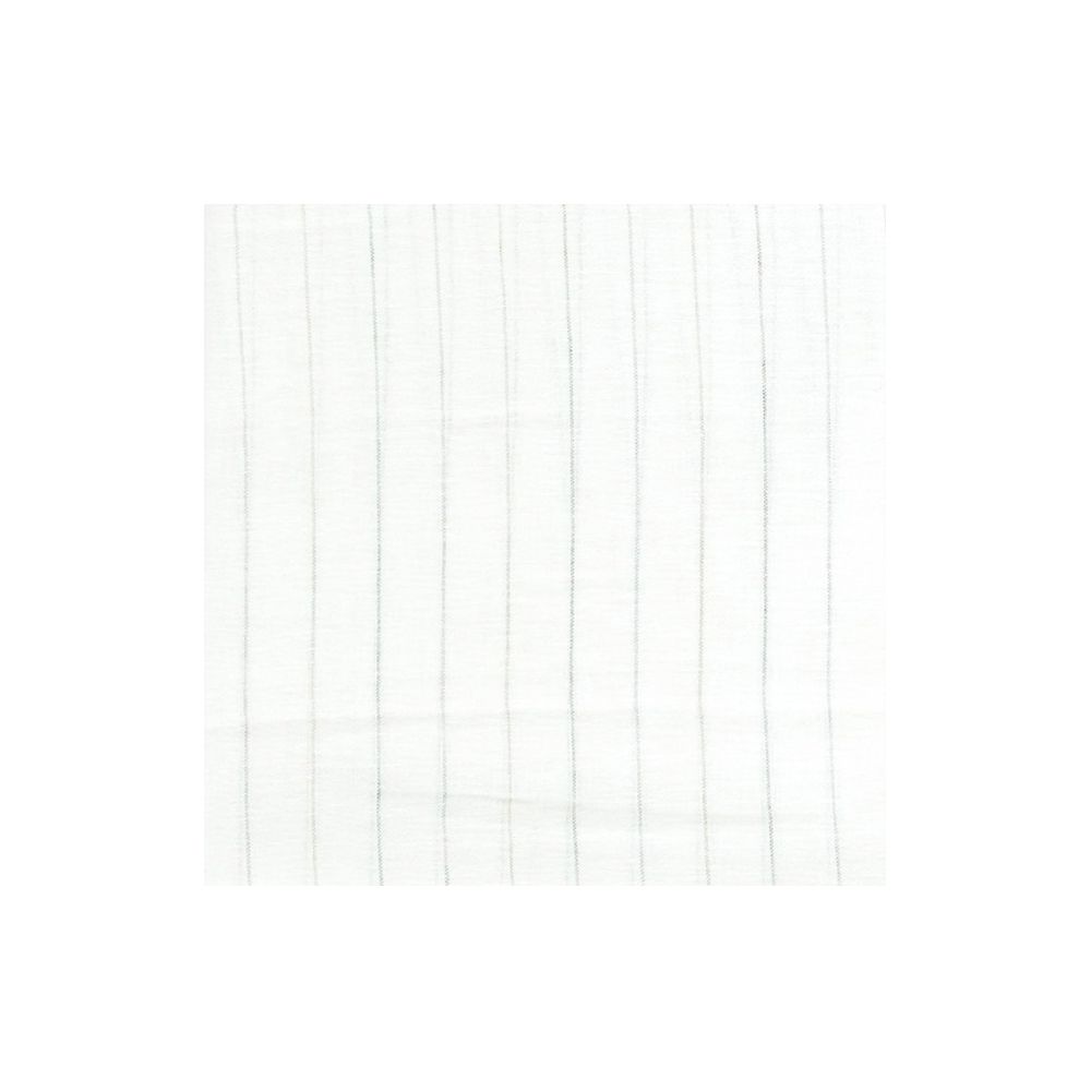 JF Fabrics LOBSTER-92 Wide Width Striped Linen Sheer Drapery Fabric