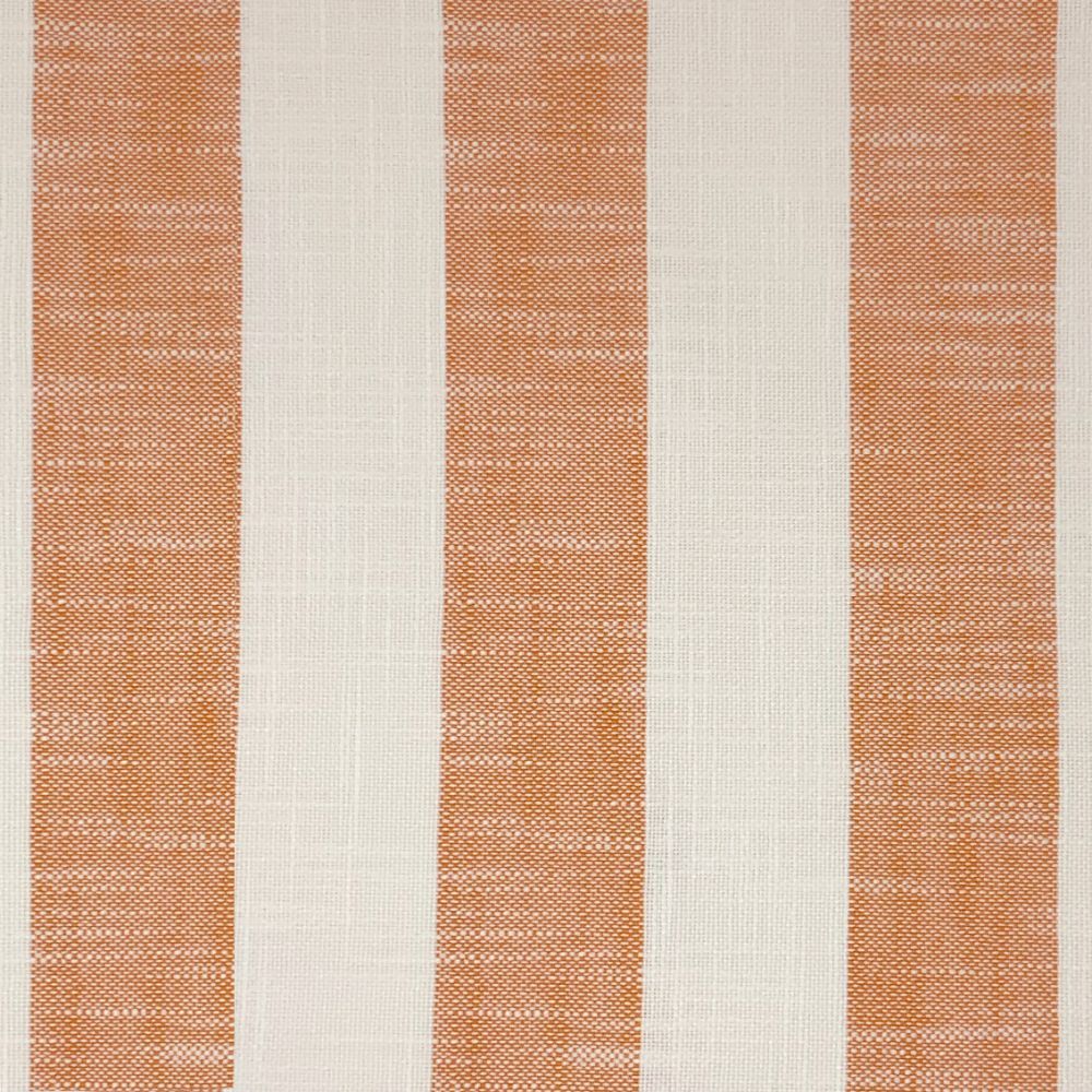 JF Fabrics MARINA 26J9411 Fabric in Orange/ White