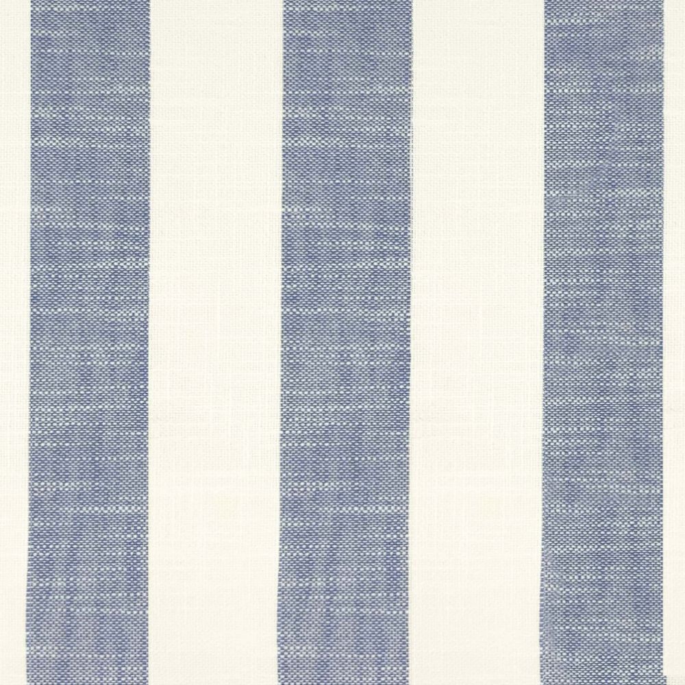 JF Fabrics MARINA 65J9411 Fabric in Blue/ White