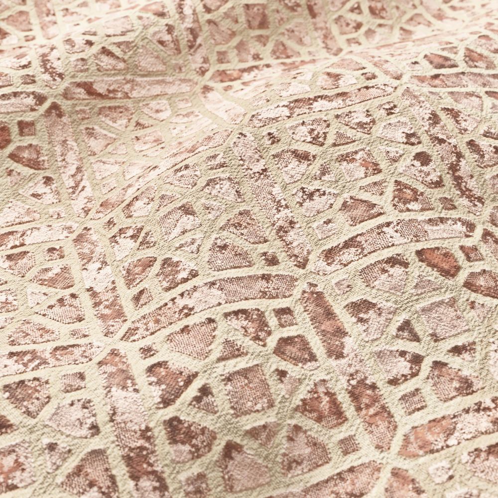 JF Fabrics MIDWAY 42J9181 Upholstery Fabric in Pink, Blush