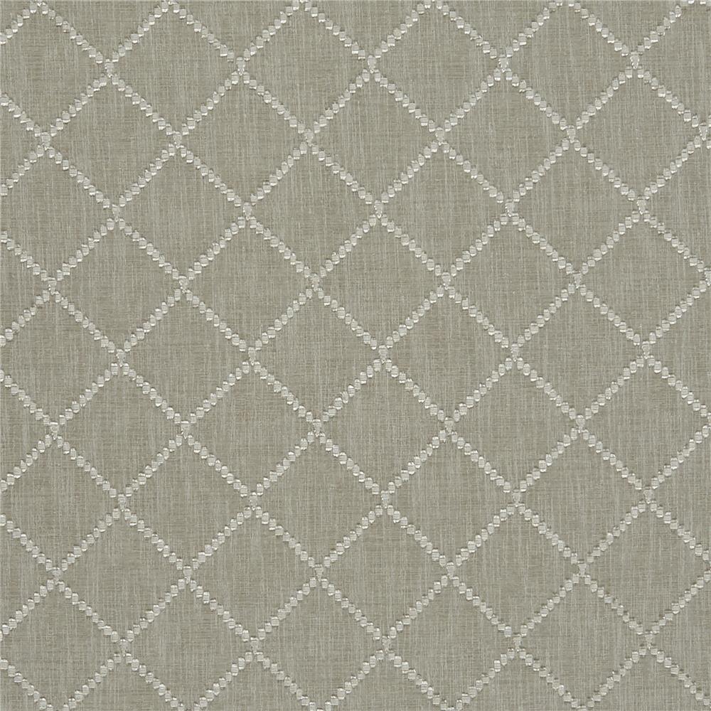 JF Fabrics MULAN 97J8231 Fabric in Grey; Silver
