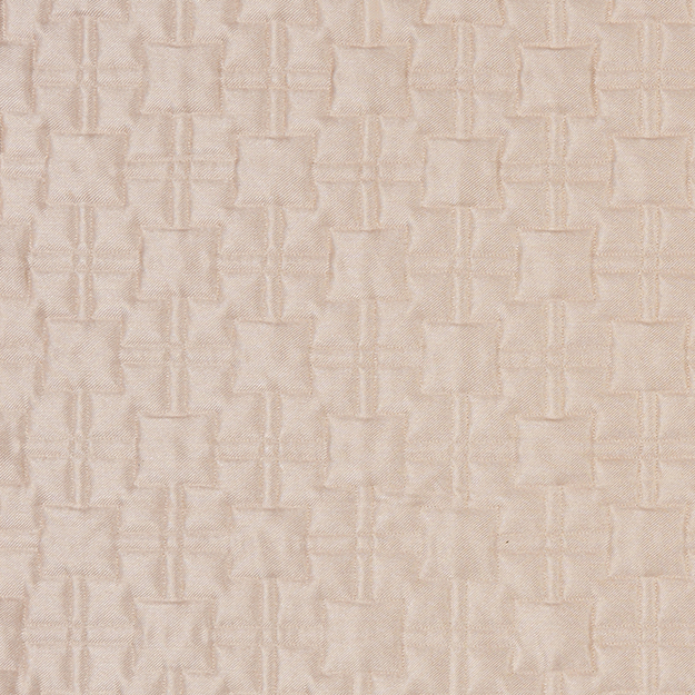JF Fabrics NEVIS-41 J7861 Chromium Book Quilted Geometric Upholstery Fabric