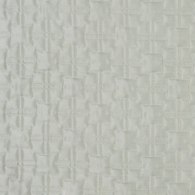JF Fabrics NEVIS-71 J7861 Chromium Book Quilted Geometric Upholstery Fabric