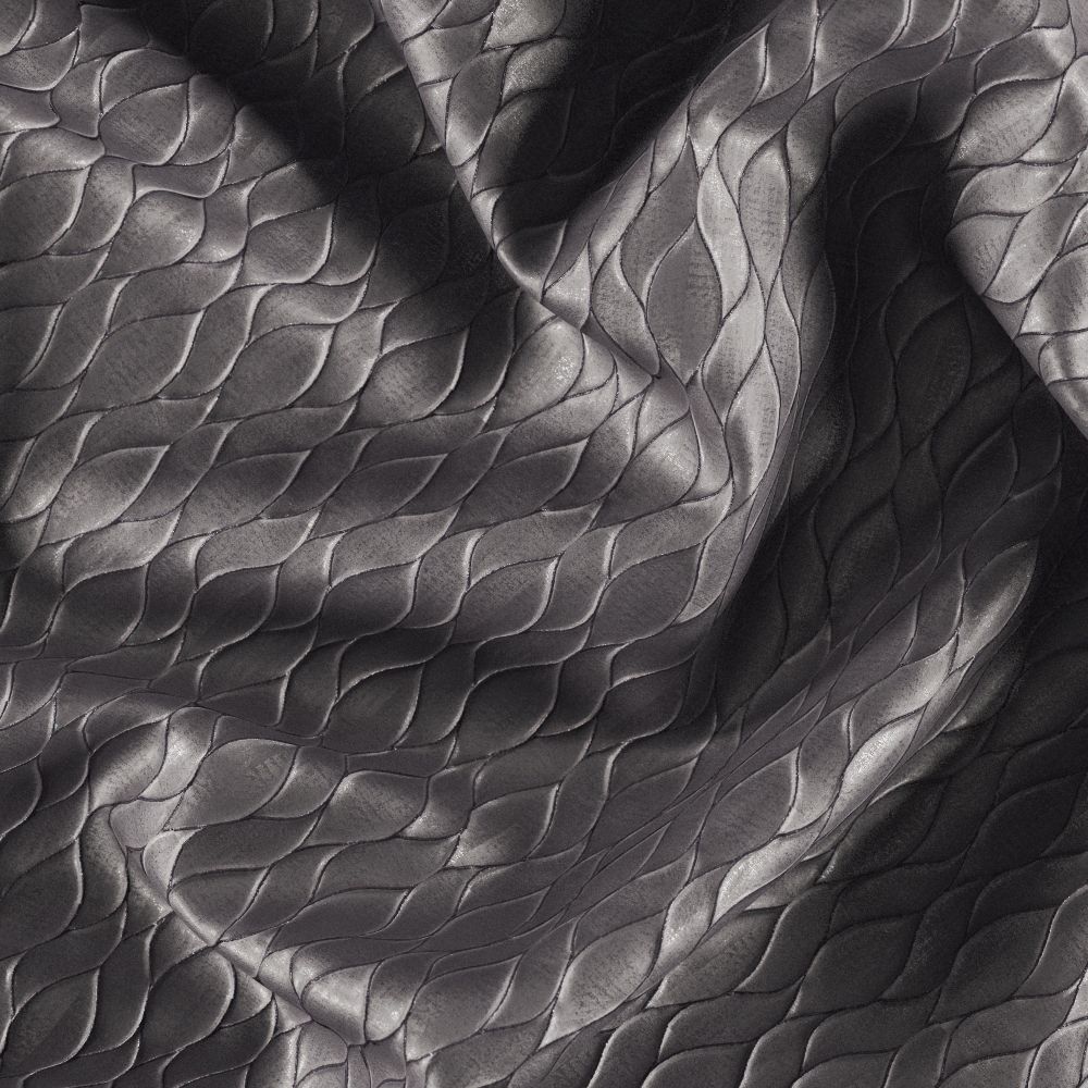 JF Fabric ORACLE 96J9011 Fabric in Pewter, Black