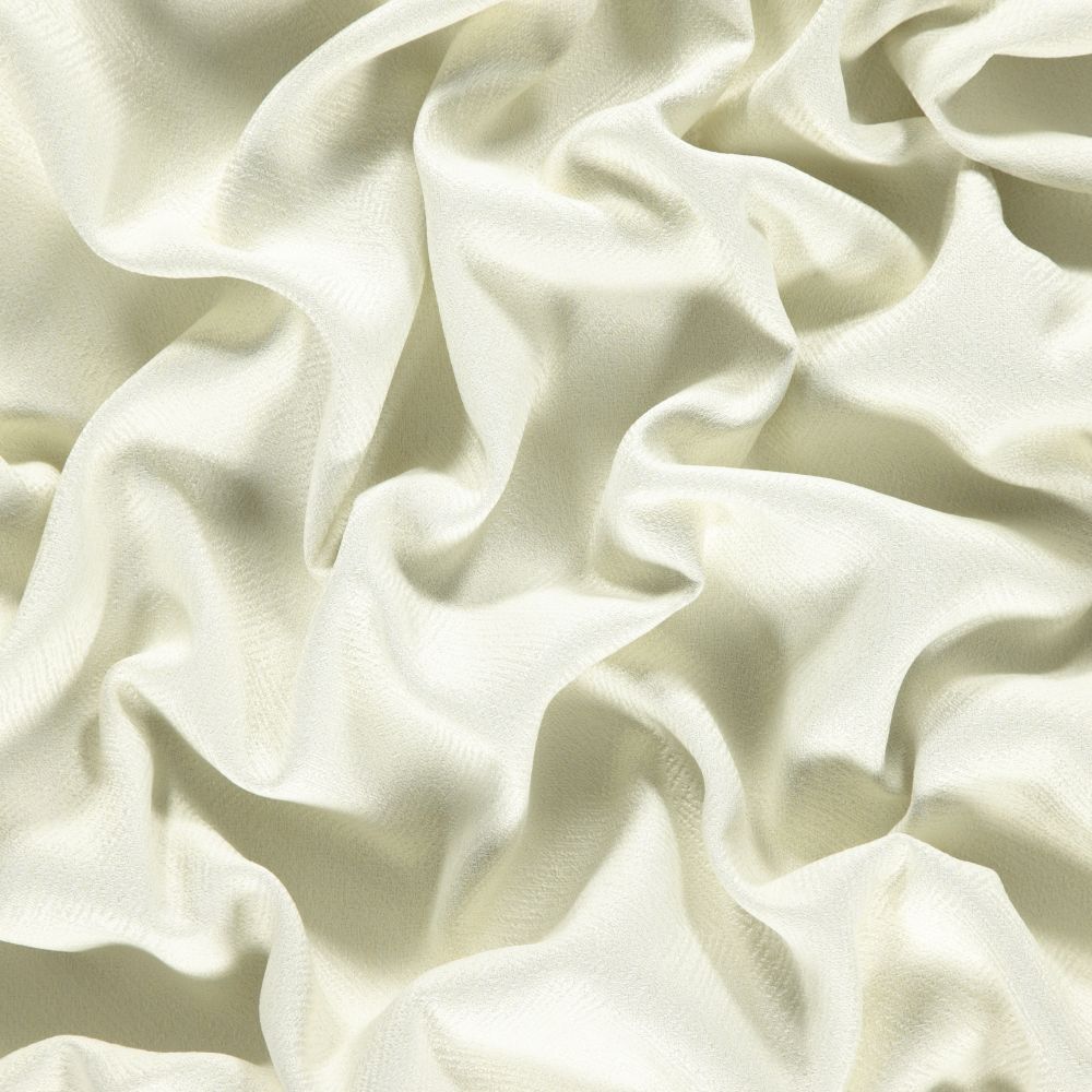 JF Fabrics PANORAMA 91J9051 Shadow Texture Fabric in White / Pearl