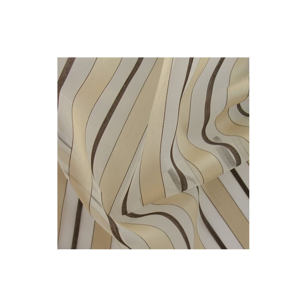 JF Fabrics PAULA-31 Traditional Striped Sheer Drapery Fabric