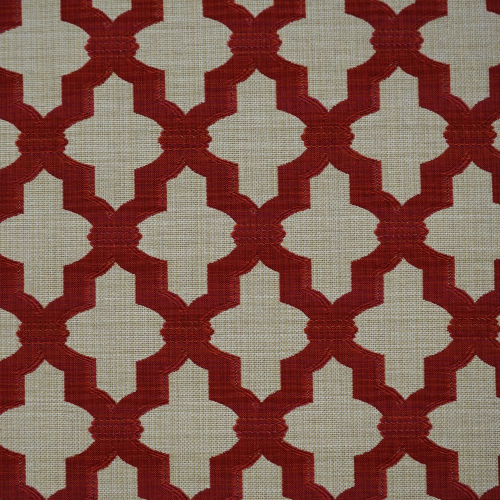 JF Fabrics PIPPIN 44J6531 Upholstery Fabric in Burgundy,Red,Creme,Beige