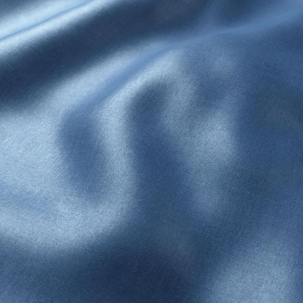 JF Fabric POLISHED 67J9031 Fabric in Blue, Steel