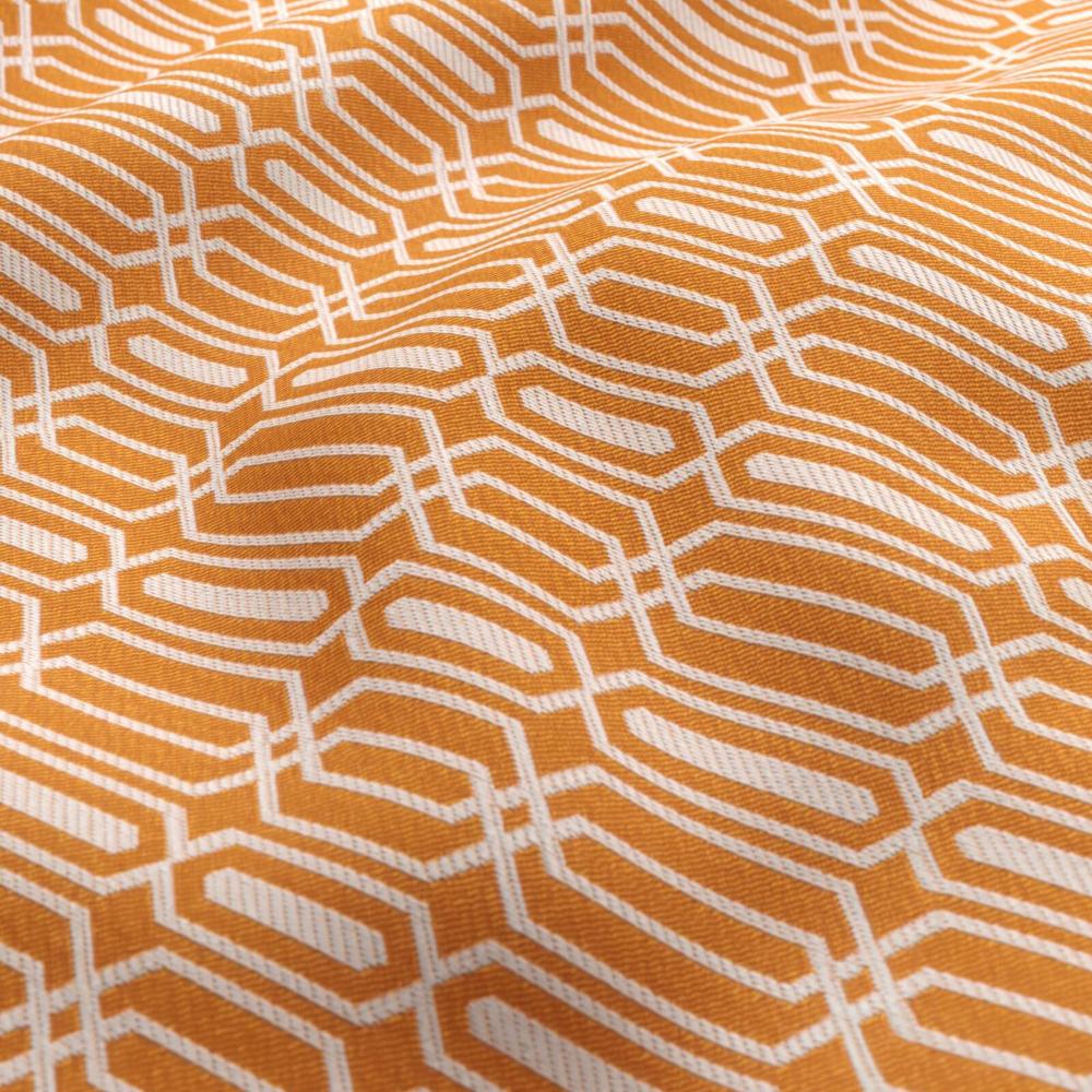 JF Fabric REEF 27J9301 Fabric in Orange, White
